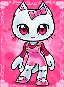 kak risovat anime Hello Kitty0550